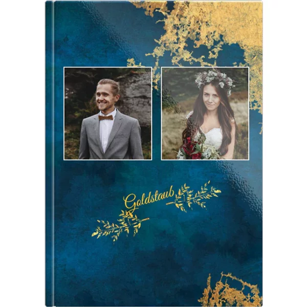 Fotobuch Classic A4 Hochformat - Goldstaub