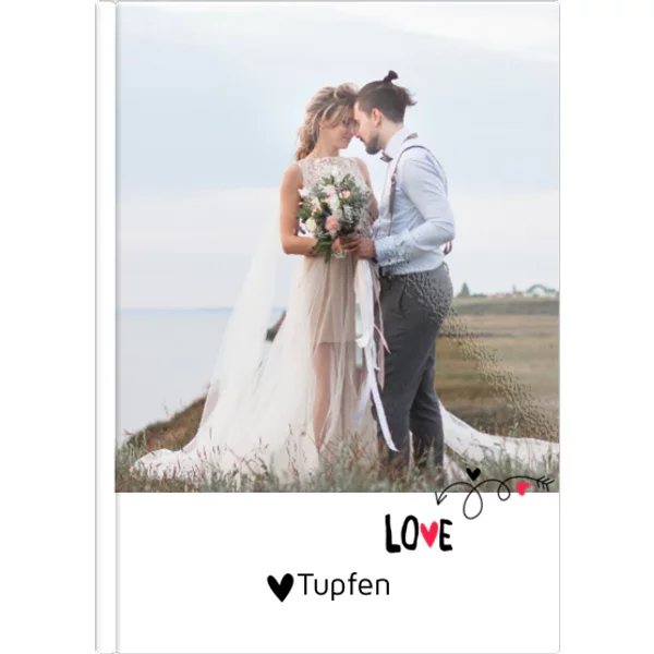 Fotobuch Classic A4 Hochformat - Tupfen