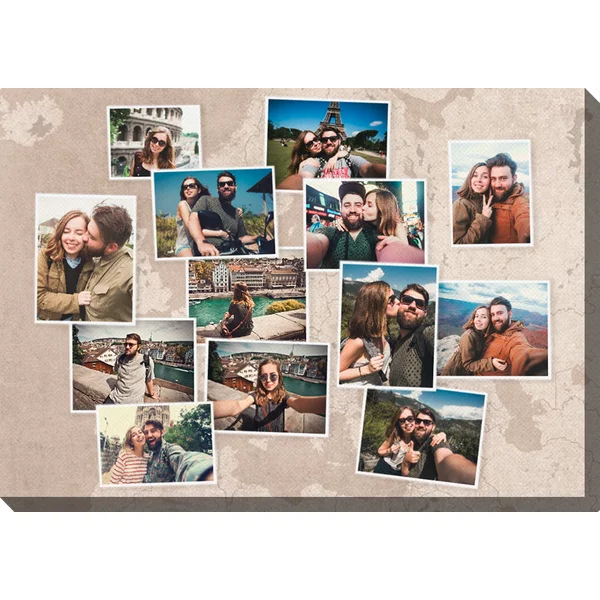 Personalisierte Fotoleinwand 40x30 cm - Fotoalbum