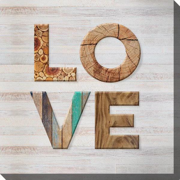 Personalisierte Fotoleinwand 40x40 cm - Love II
