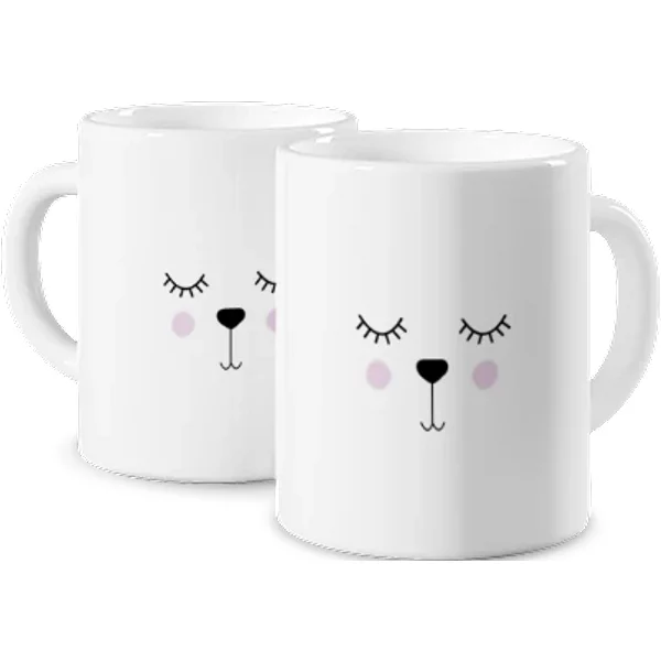 Personalisierte Zaubertasse - Mutter Bär