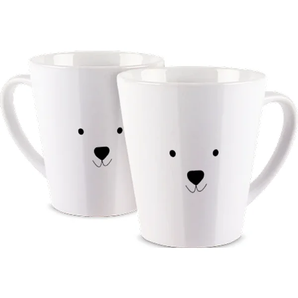 Personalisierte Fototasse Latte - Kleiner Bär