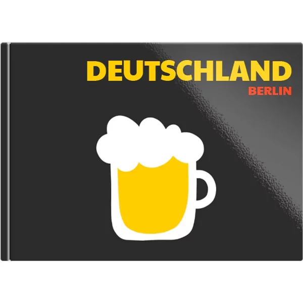 Starbook A4 Querformat - Ferien im Minimalstil - Deutschland