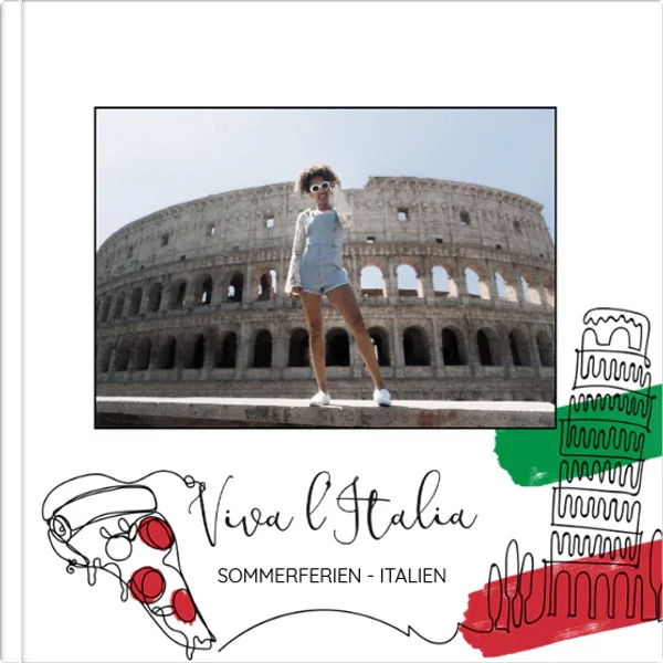Starbook 20x20 cm - Sommerferien - Italien