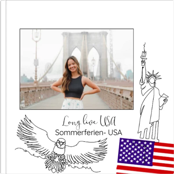 Starbook 30x30 cm - Sommerferien - USA