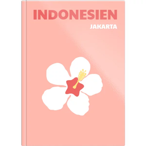 Starbook A4 Hochformat - Ferien im Minimalstil - Indonesien