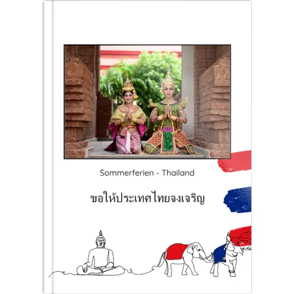 Starbook A4 Hochformat - Sommerferien - Thailand