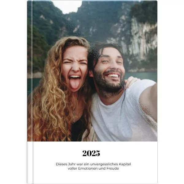 Starbook A4 Hochformat - Zusammenfassung des Jahres - minimalistischer Stil