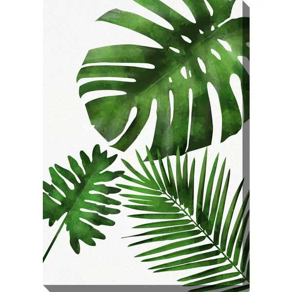 Leinwand 40x50 cm - Palmwedel