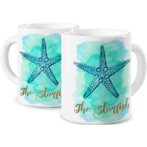 Tasse Classic - Seestern Blau
