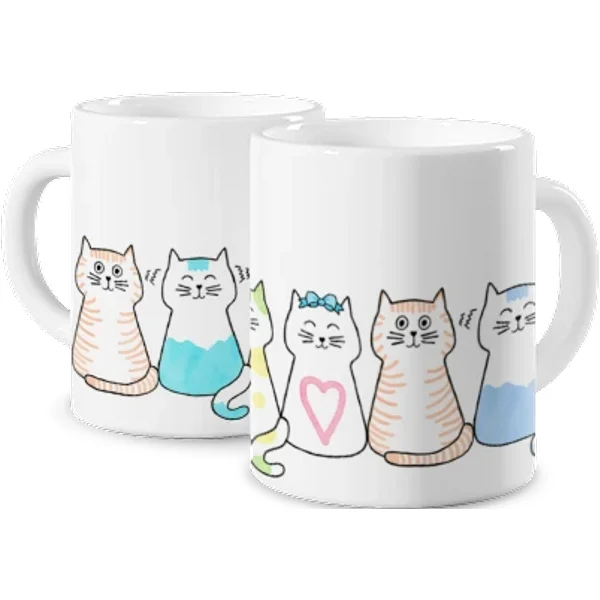 Tasse Classic - Katzenfamilie