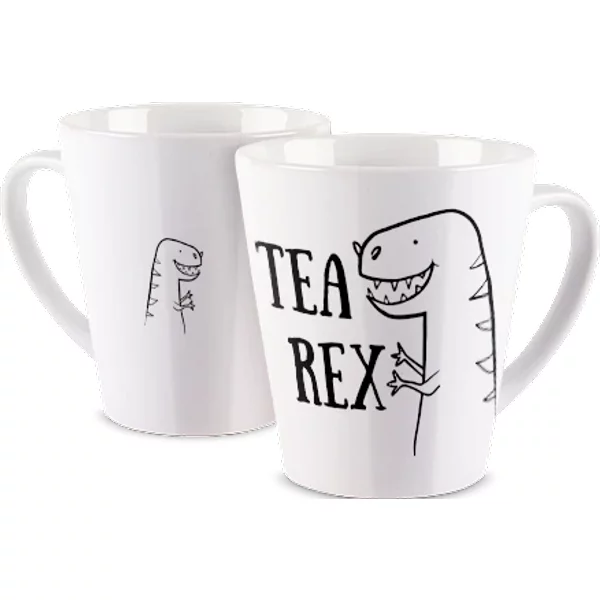 Tasse Latte - Tea-Rex