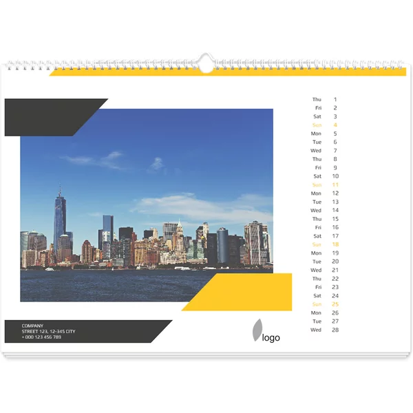 Fotokalender A4 Querformat - Meine Firma