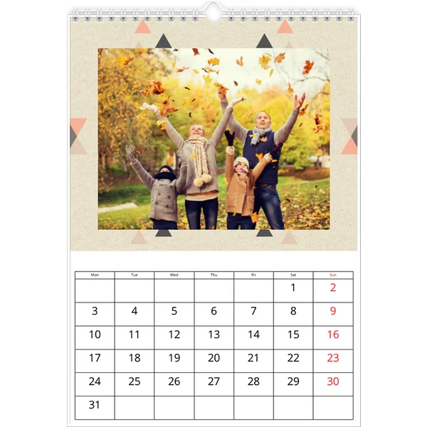 Fotokalender A4 Hochformat - Abstrakt