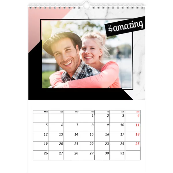 Fotokalender A3 Hochformat - Rautezeichen