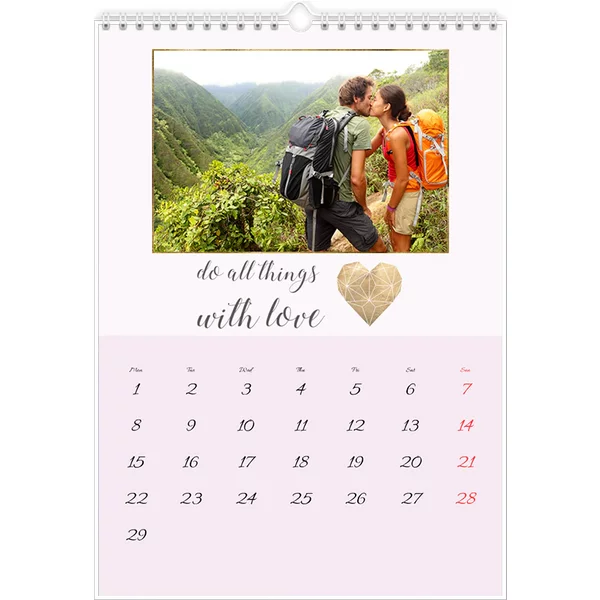 Fotokalender A3 Hochformat - Bonmots