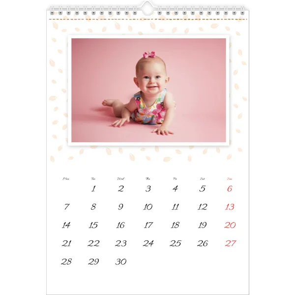 Fotokalender A4 Hochformat - Papierschnitzelei