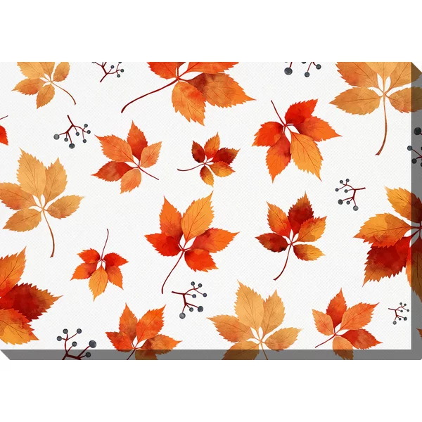 Leinwand 100x70 cm - Herbstblätter