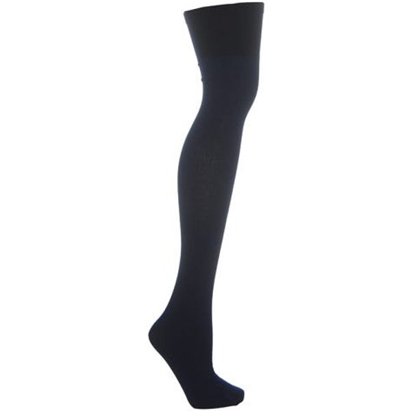 Extra Roomy Softhold® Warm Ribbed Hold‑ups 80 Denier