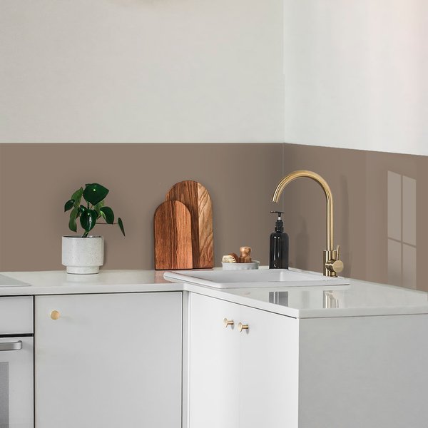 Latte AluSplash Splashback - 900mm x 800mm - Standard Size