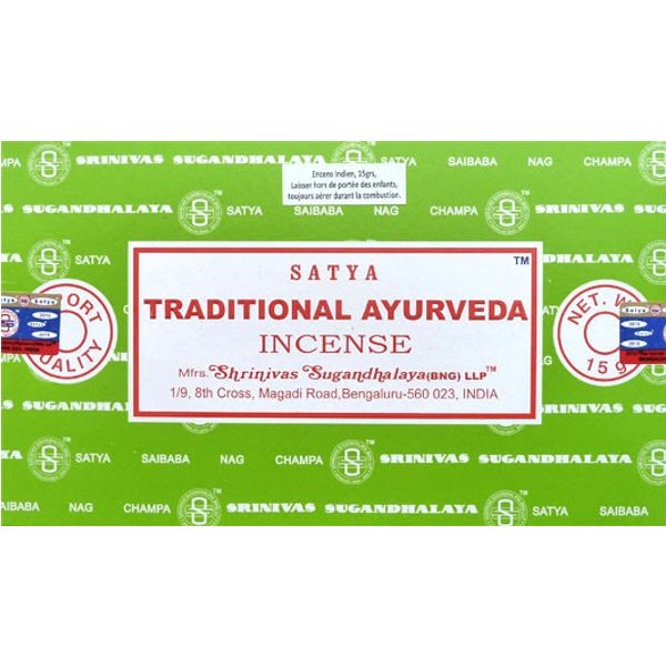 Encens Batons Satya AyurvéDa Traditionnel 15G.-image