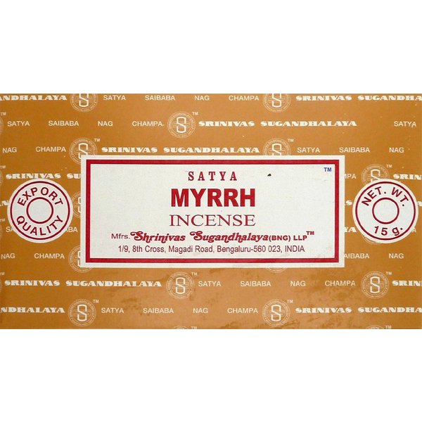 Encens BâTons Satya Myrrh 15 G.-image