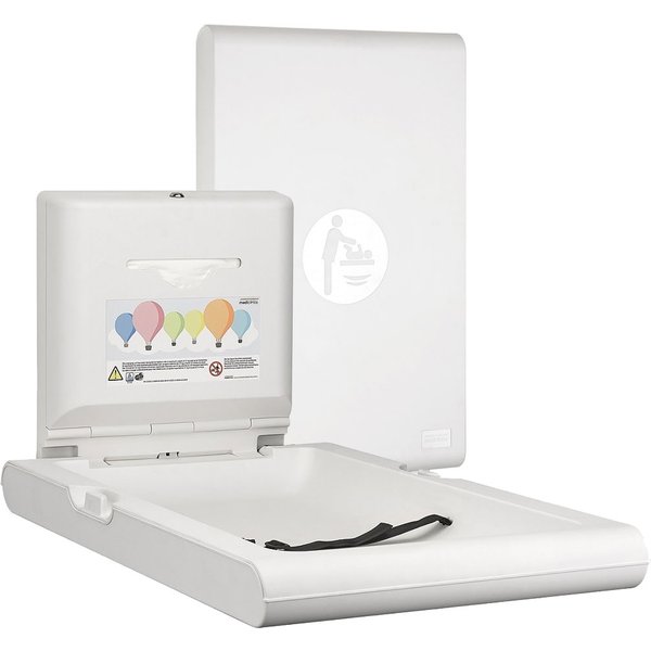 Mediclinics BabyMedi Vertical Baby Changing Station in White