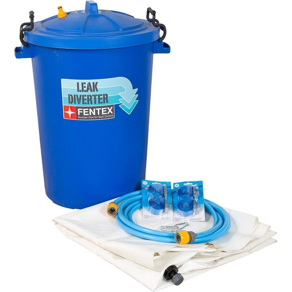 Fentex Leak Diverter Full Kit (White Tarp 100cm x 100cm)