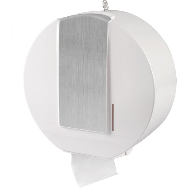 Stream Hygiene Sapphire Jumbo Roll Dispenser White ABS with Chrome Panel