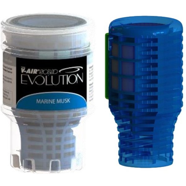 V-Air® SOLID Evolution Air Freshener Refill - Pack of 6 Marine Musk