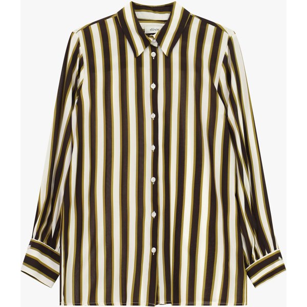 Chemise à Rayures Col Classique Et Boutons-image