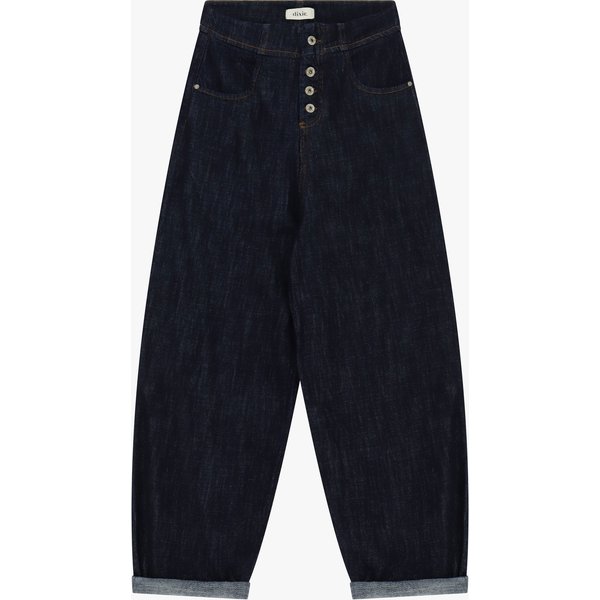 Pantalon Palazzo Cinq Poches Taille Haute-image