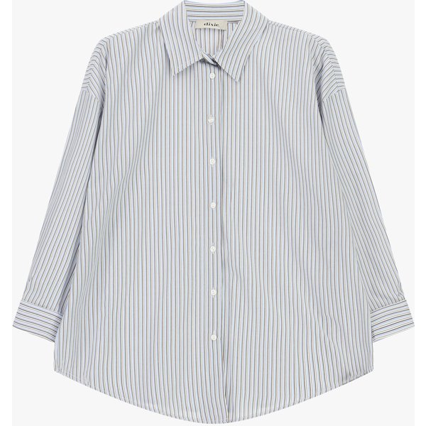 Chemise à Rayures Manches Trois Quarts-image