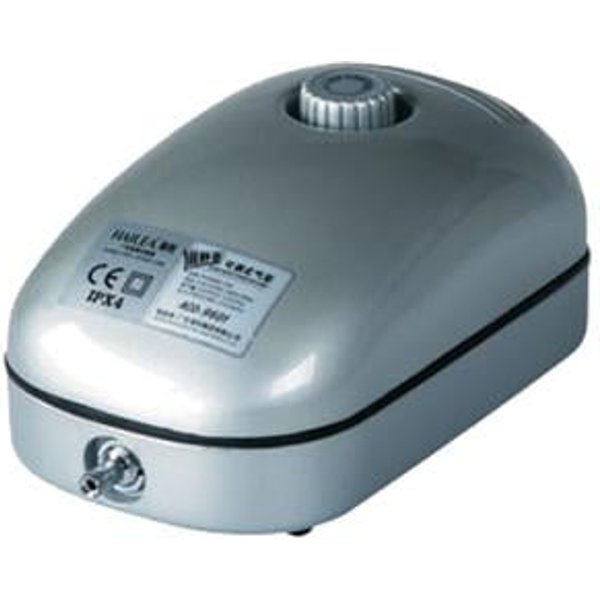 HAILEA Adjustable Air Pump - 192lph 1 Outlet 4mm Output