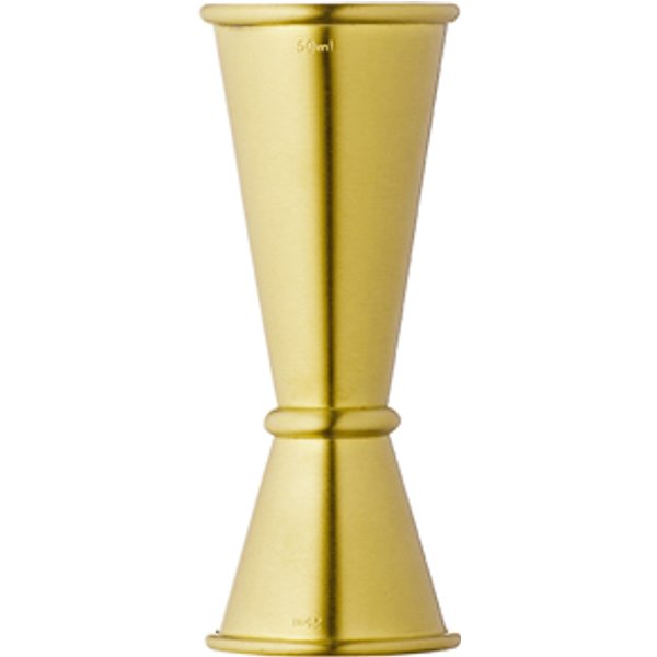 Urban Bar Gold Plated Ginza Jigger Measure