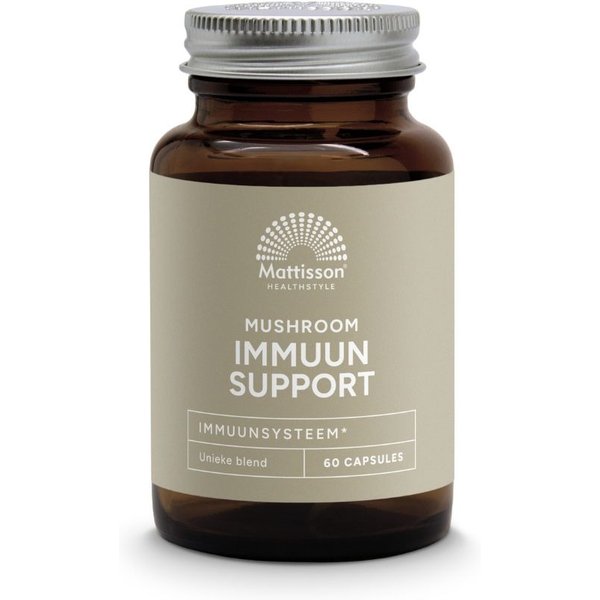 Mushroom Immuun Support (Mattisson) 60caps