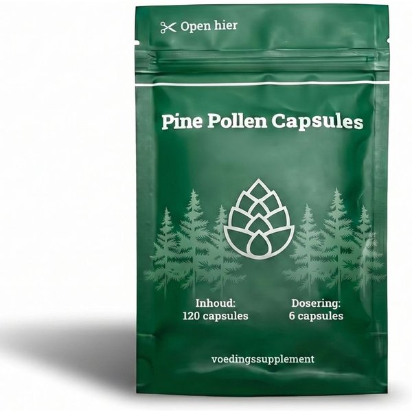 Dennenpollen Capsules (Pine Pollen Poeder) 120caps