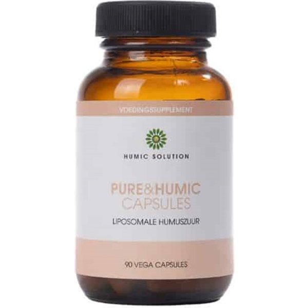 Pure & Humic Liposomale Humuszuur (Humic Solution) 90caps