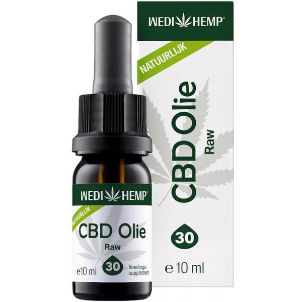 CBD Olie Raw 30% (Wedihemp) 10ml