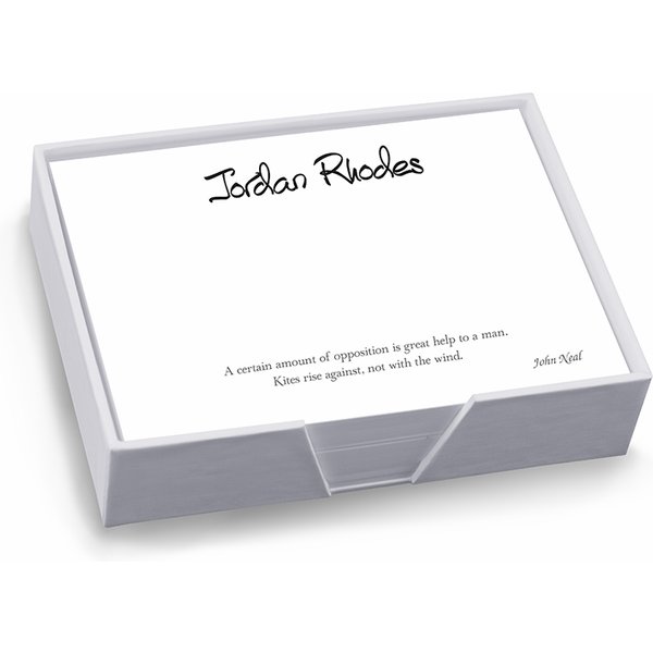 300 Inspiring Ideas Agenda - White with holder