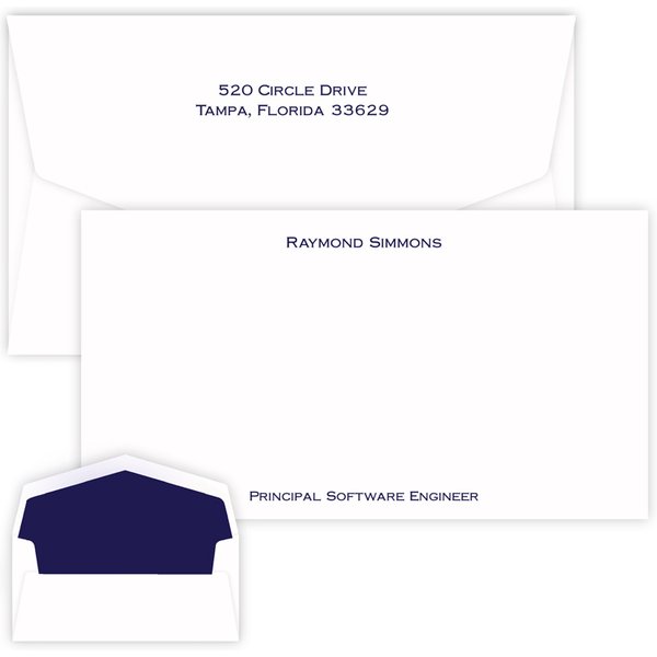Executive Chesapeake Card - Raised Ink-image