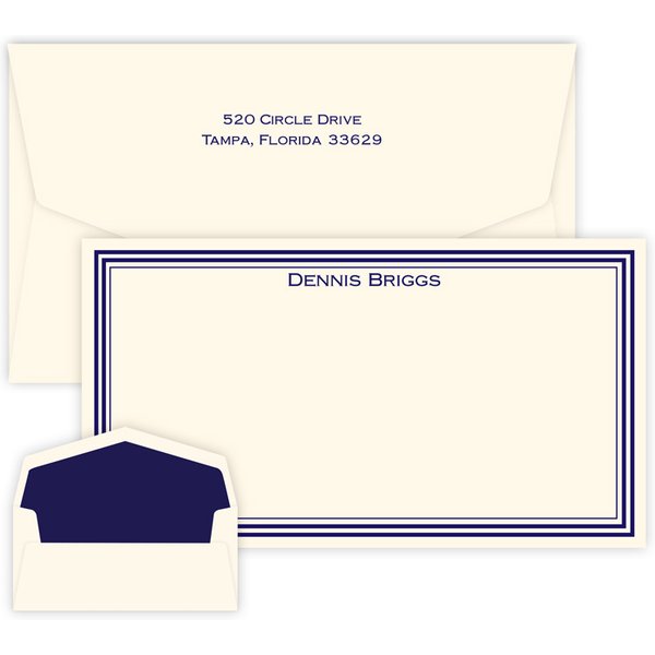 Colonial Chesapeake Card - Raised Ink-image