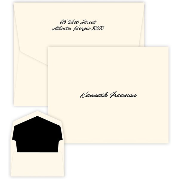 Atlantis Note - Raised Ink