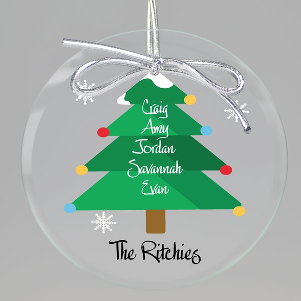 O Christmas Tree Keepsake Printed Ornament-image