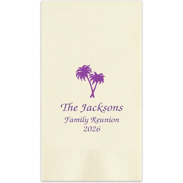 Oceanic Guest Towel - Printed-image