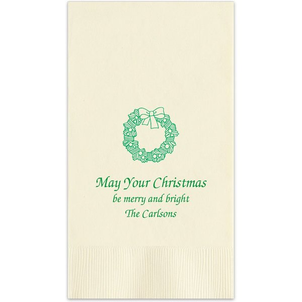 Christmas Guest Towel - Printed-image