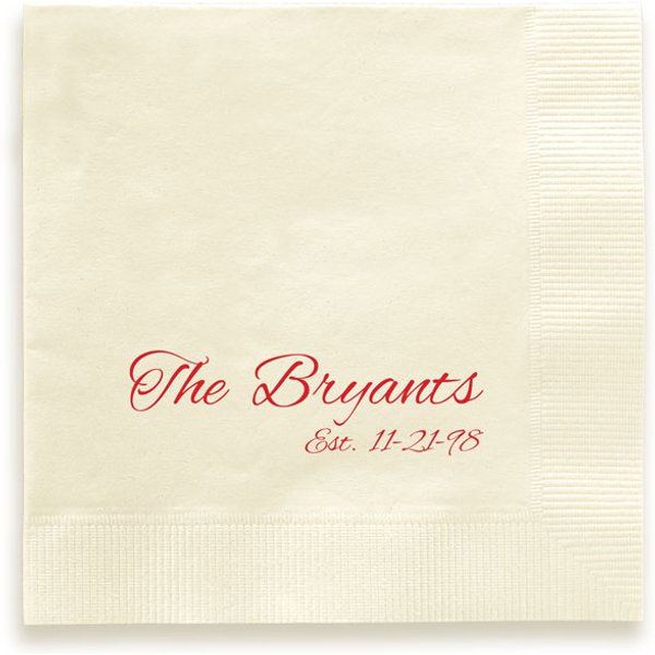 Established Napkin - Foil-Pressed-image