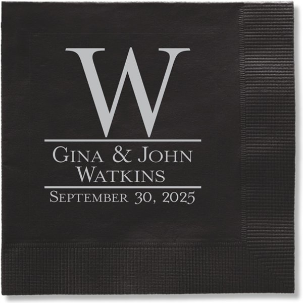 Established Foil-Pressed Napkins-image
