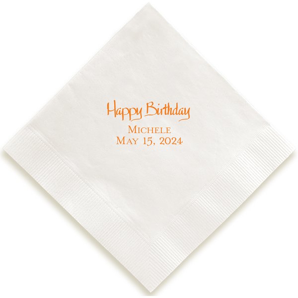 Celebration Napkin - Printed-image