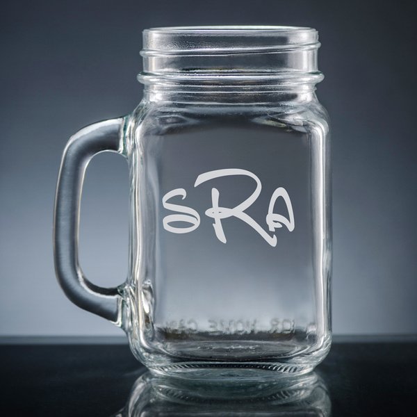 Altamira Monogram Mason Jar-image
